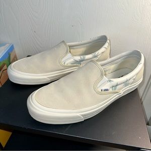 Vans Vault OG Classic Slip On LX Modernica Marshmallow White